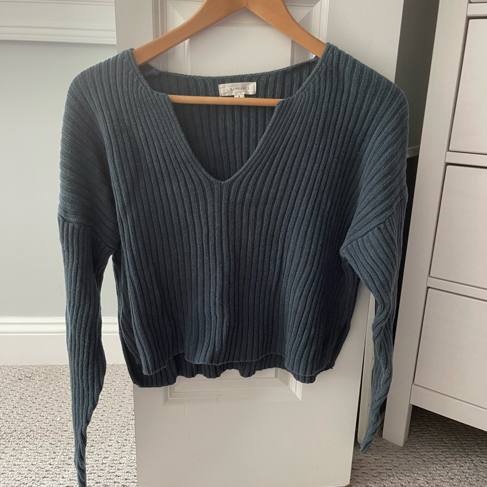 La hearts by PacSun cropped sweater
